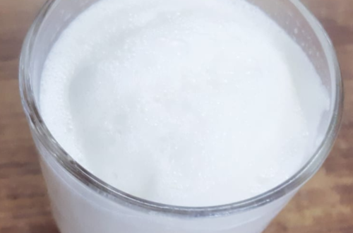 vanilla milkshake
