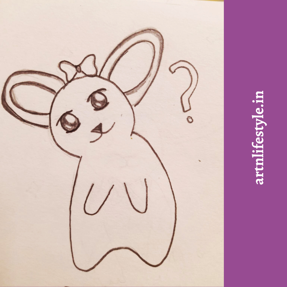 easy bunny drawing