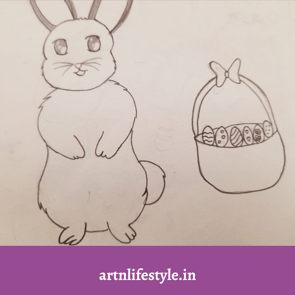 easy bunny drawing