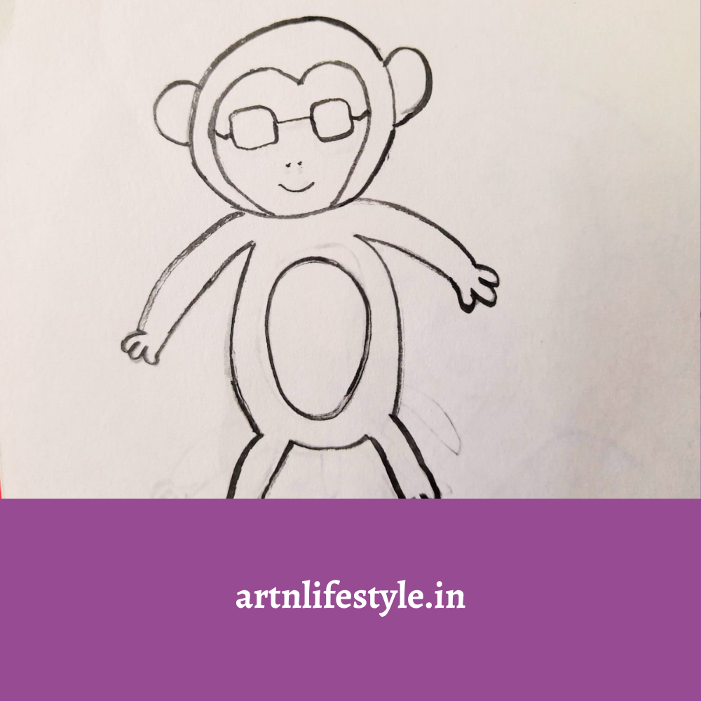 monkey drawing ideas