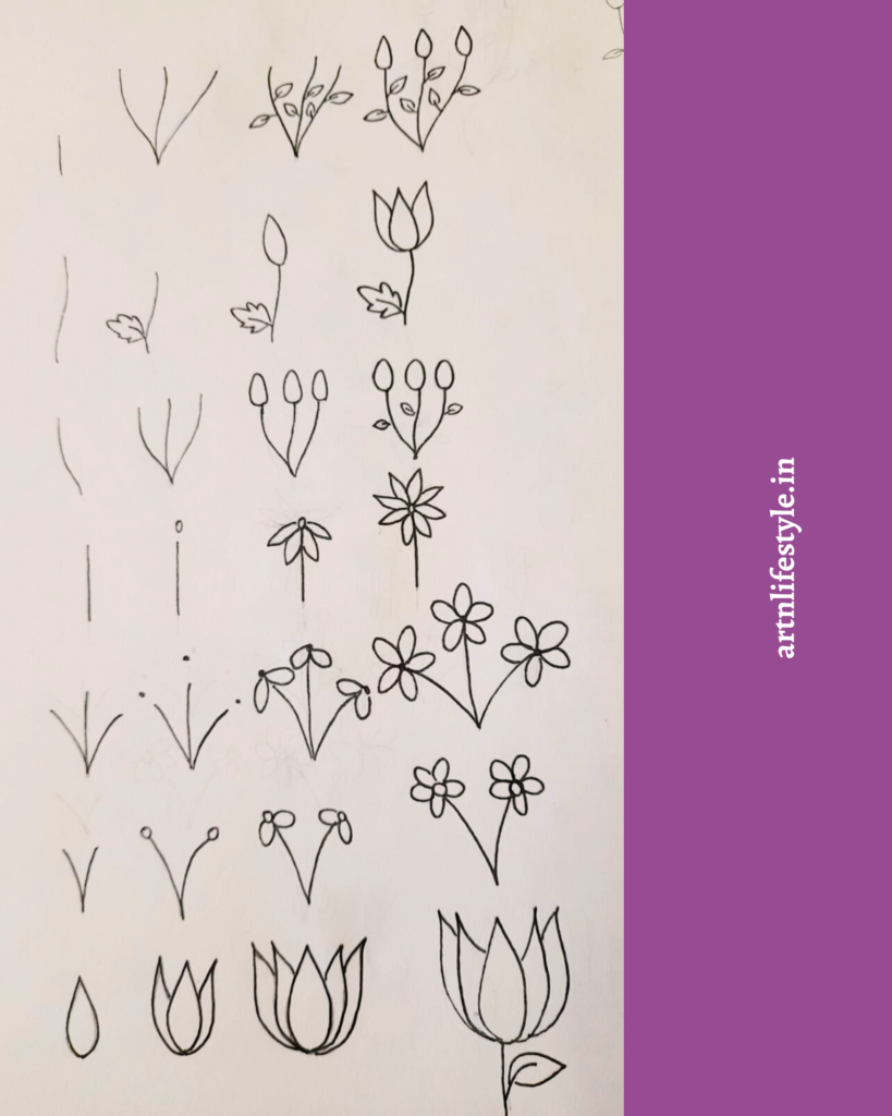 bullet journal doodles
