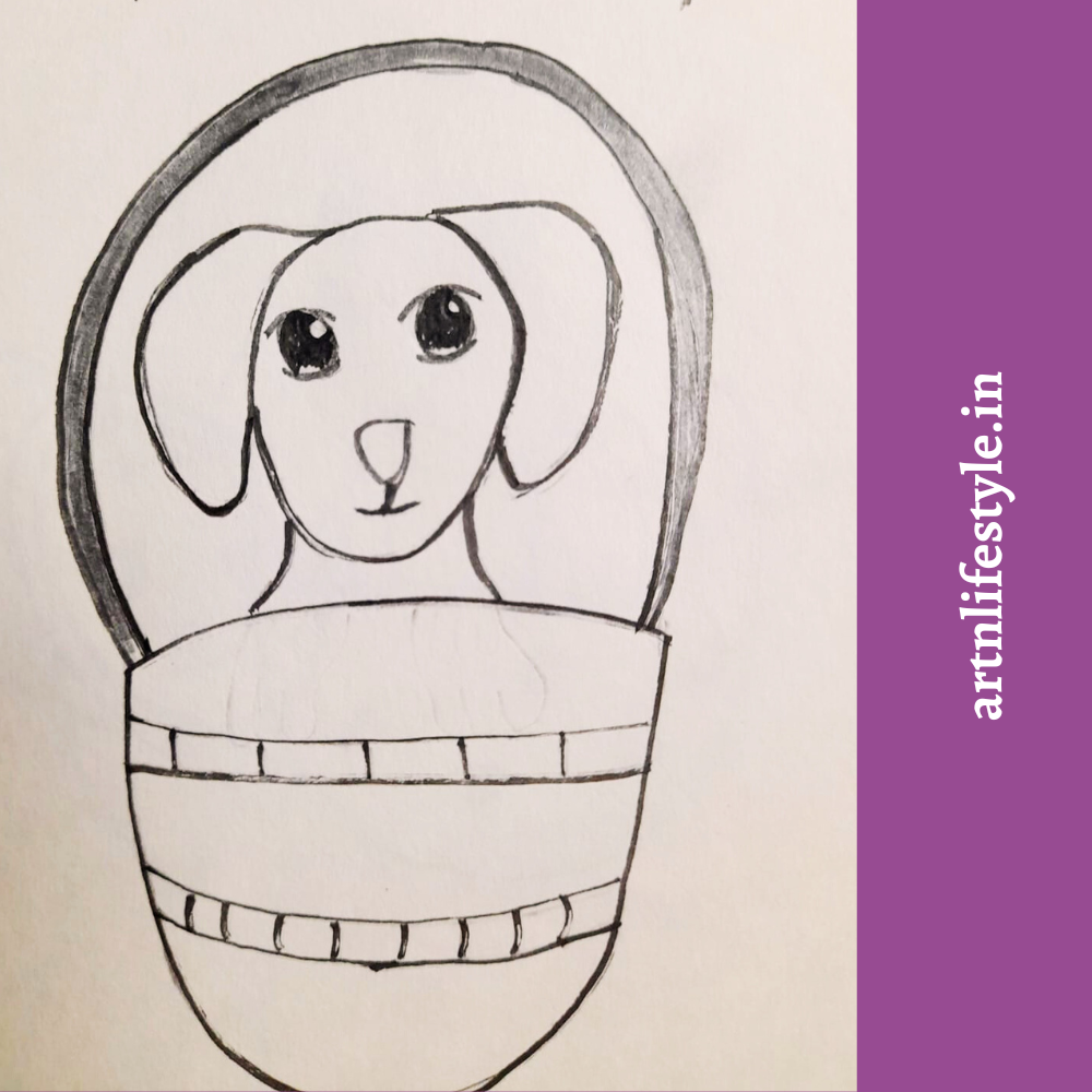 easy dog drawing