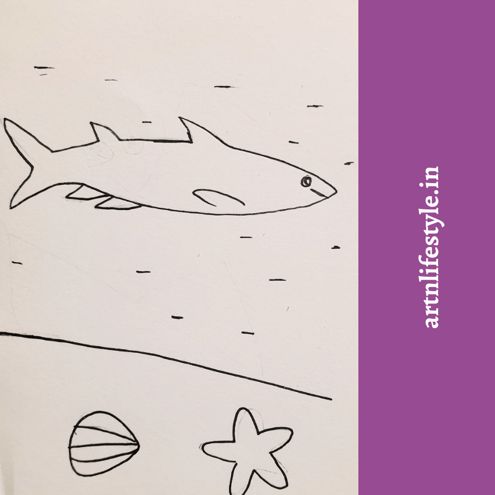 easy fish drawings