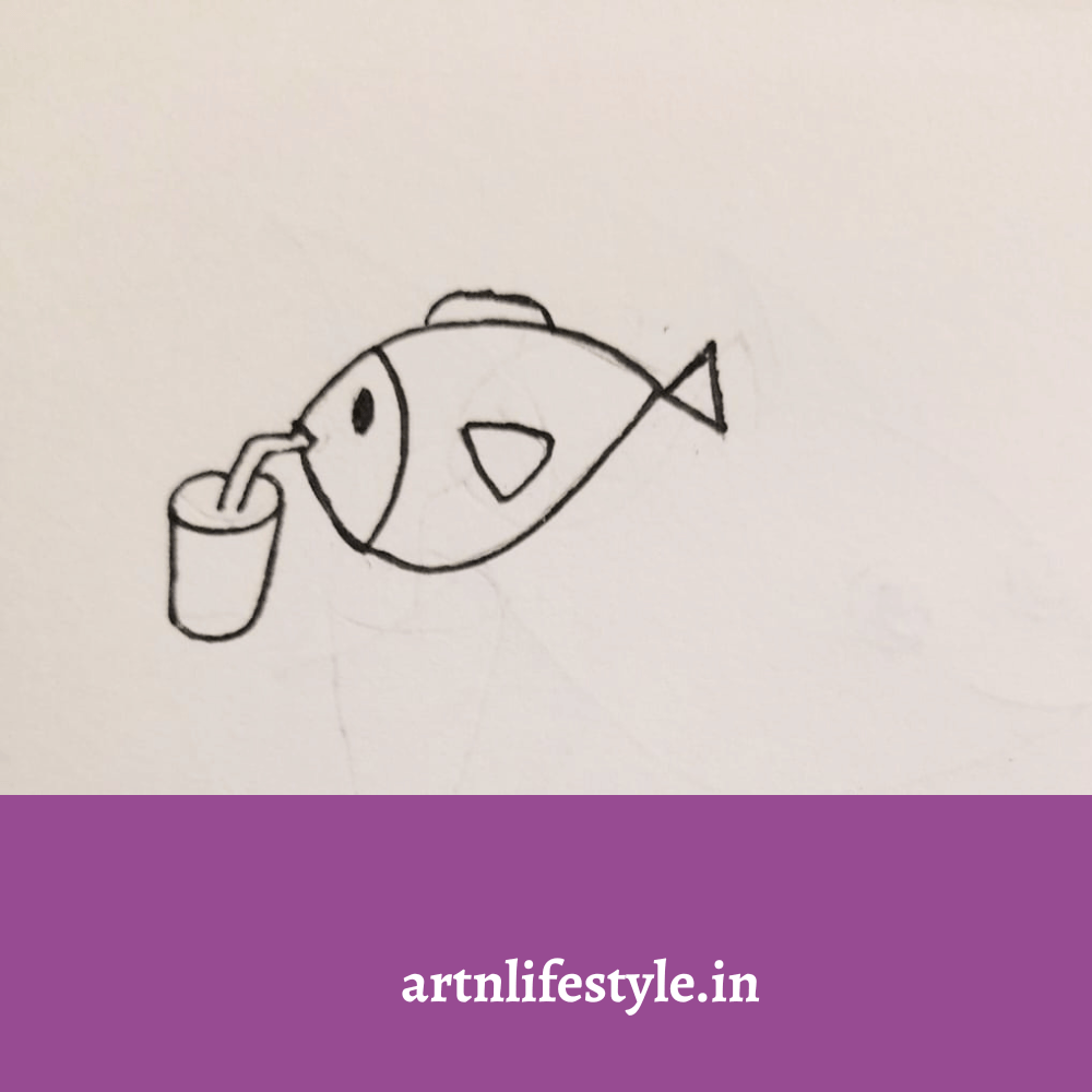 easy fish drawings