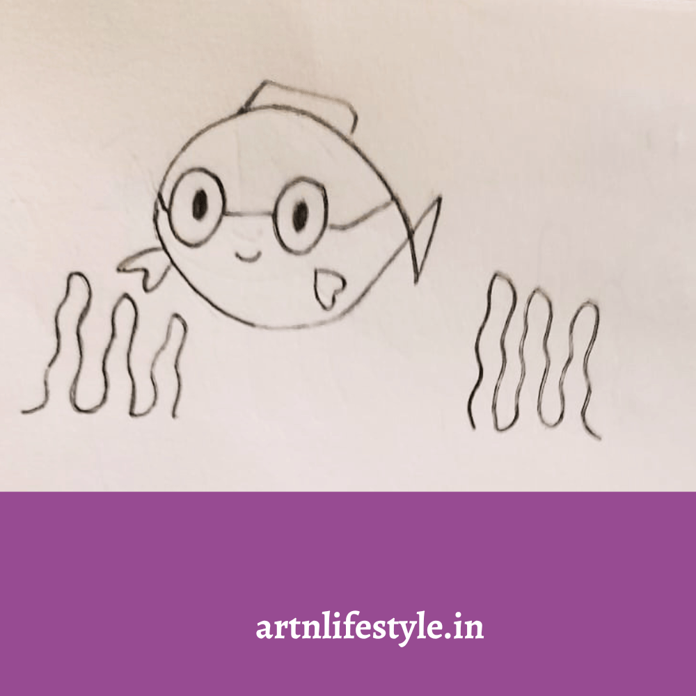 easy fish drawings