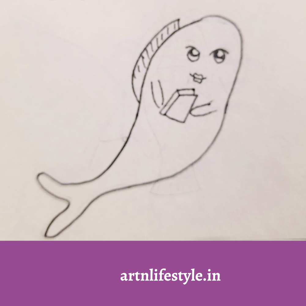 easy fish drawings