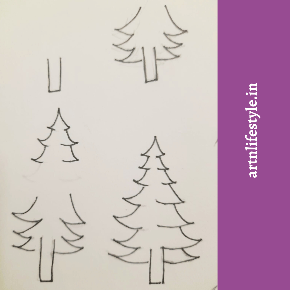 draw a tree for kids 
