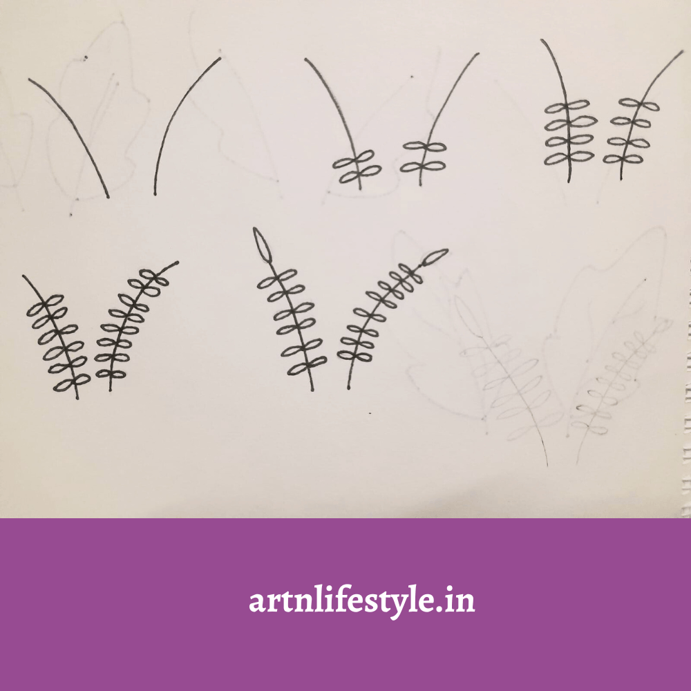 how to draw fall leaves for kids