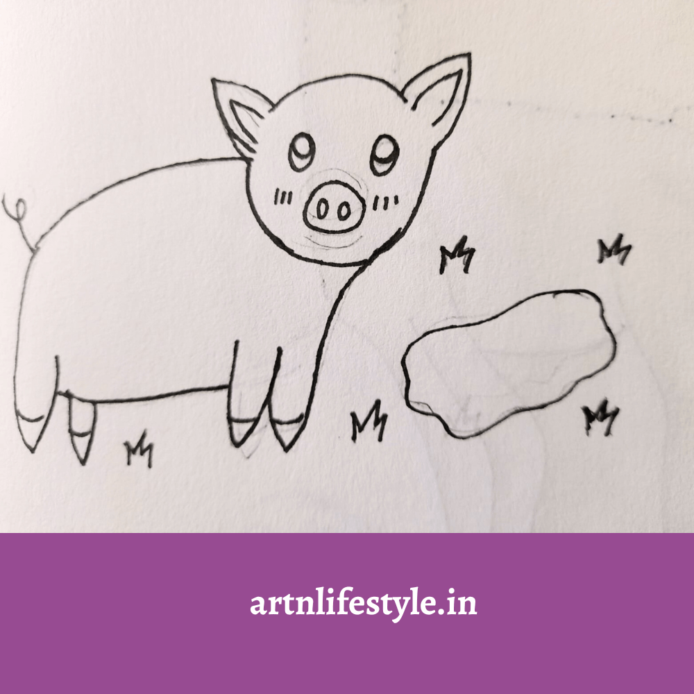 cute animal drawing for kids