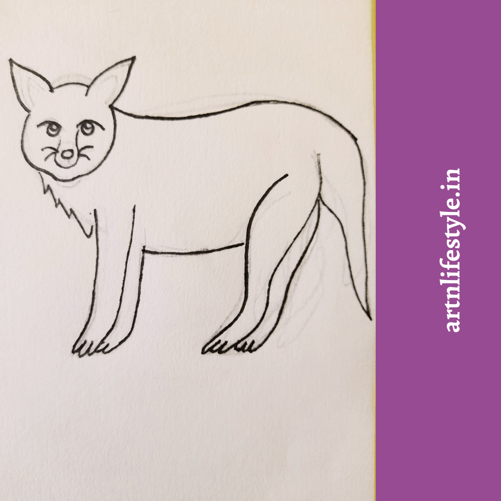 cute animal drawing for kids