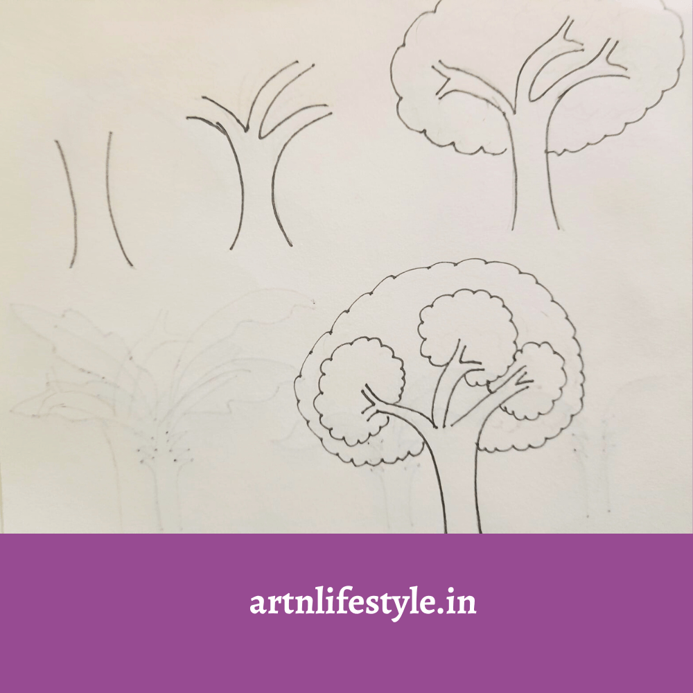 draw a tree for kids 