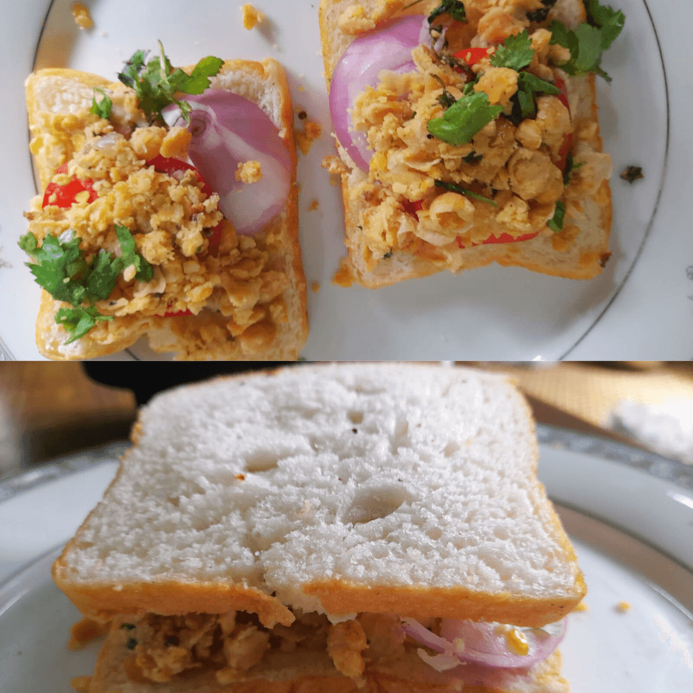 how to make chickpeas sandwich