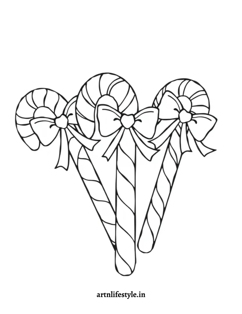 free christmas colouring pages 