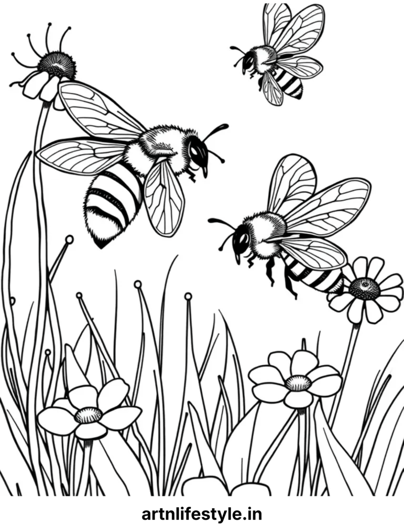 free spring color pages