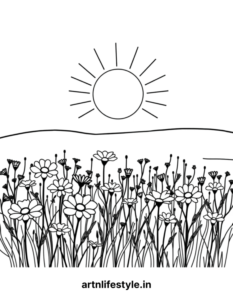 free spring color pages