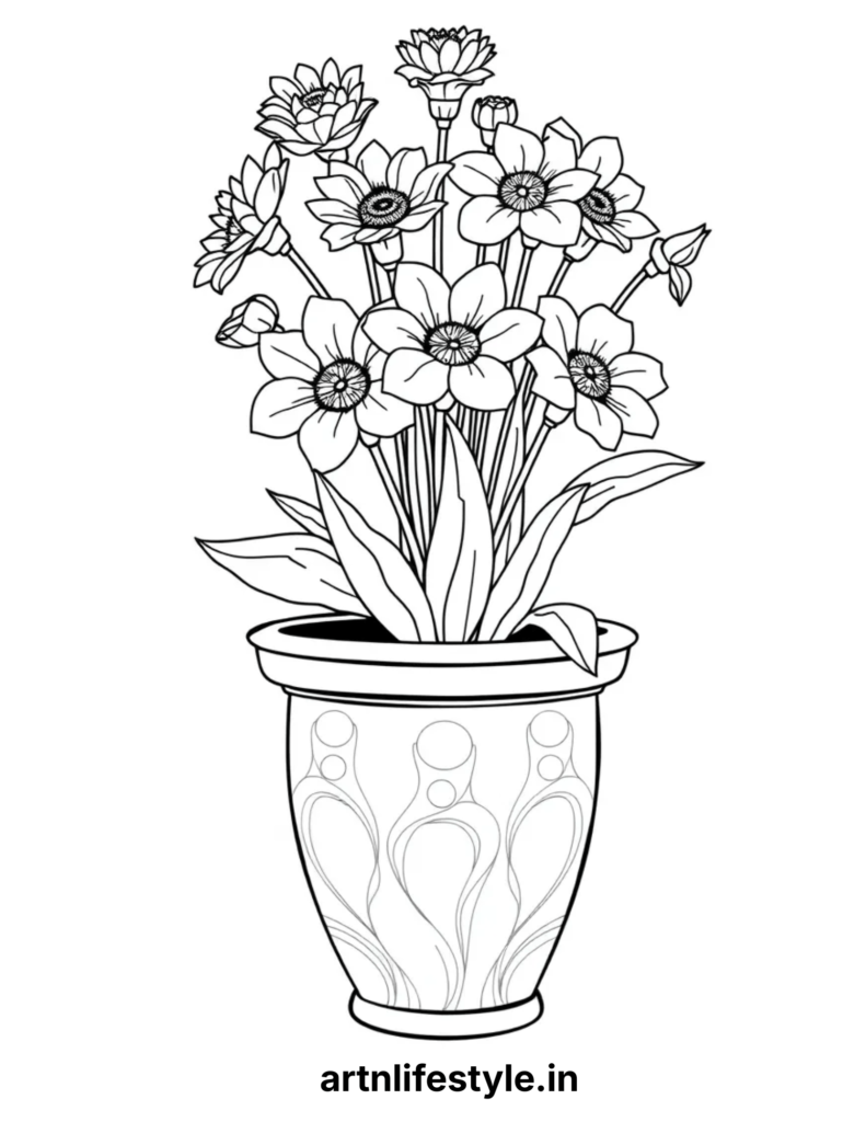 free spring color pages