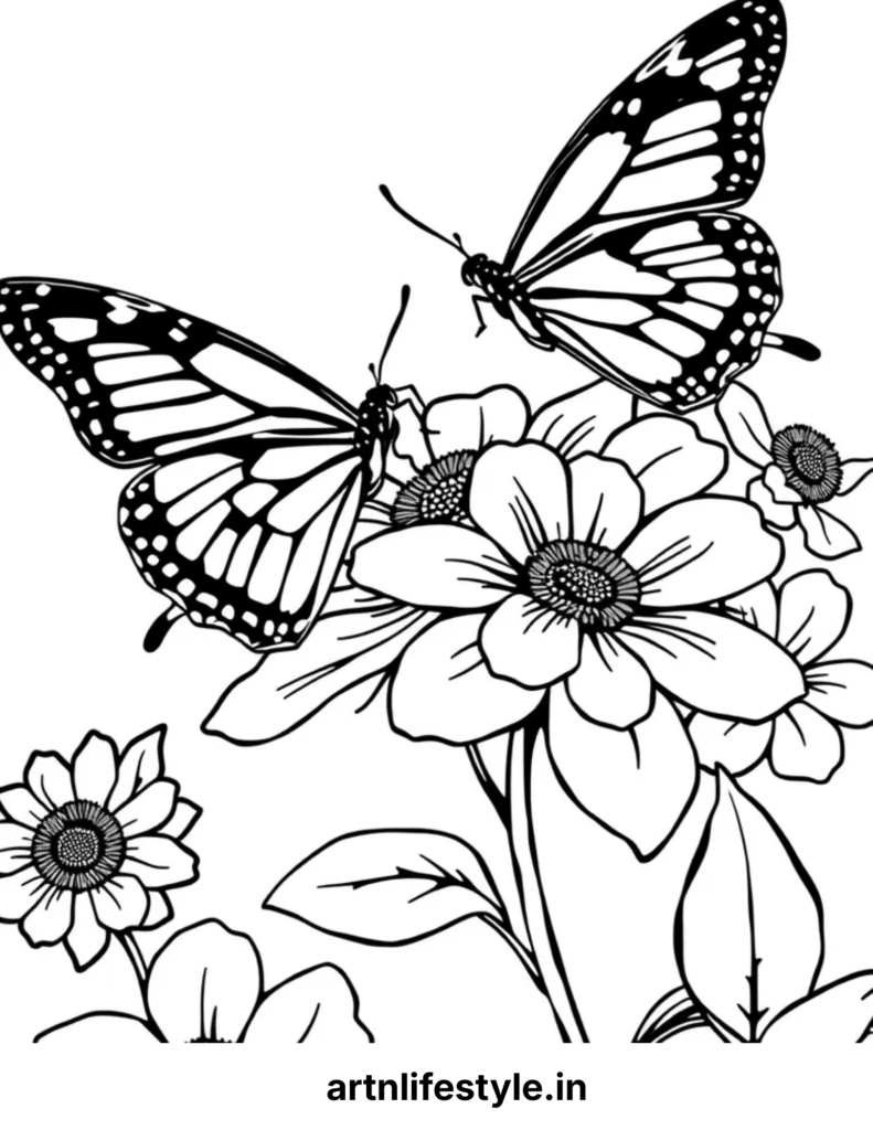 free spring color pages